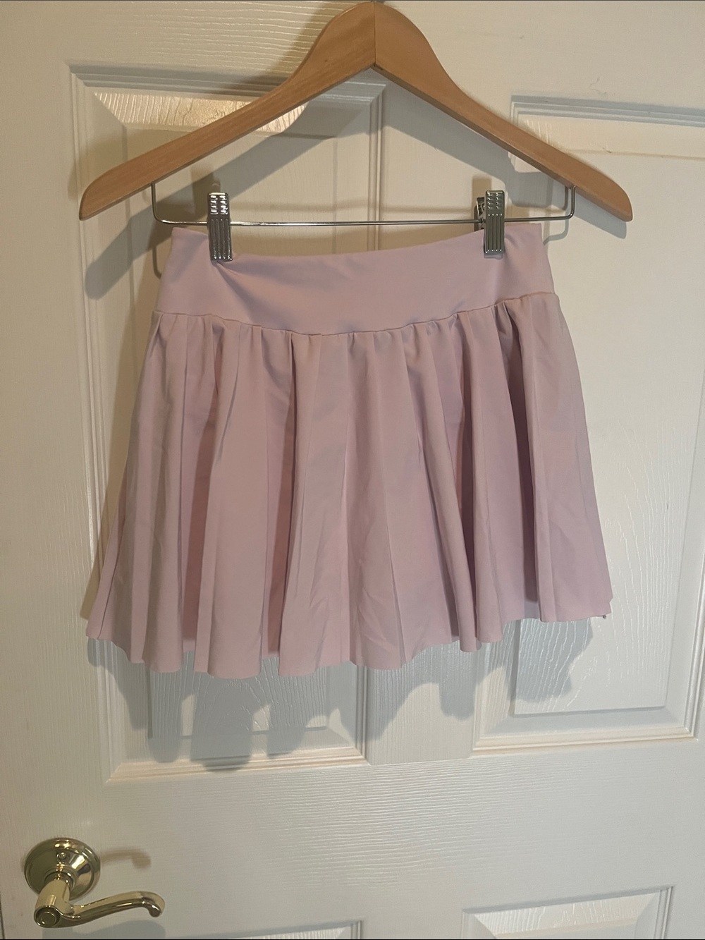 DSG Light Pink Pleated Skater Skirt